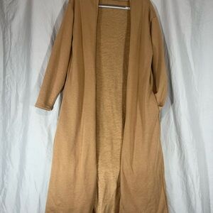Women's‎ Tan Long Sweater